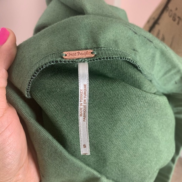 Green Free people pencil skirt - Picture 5 of 8